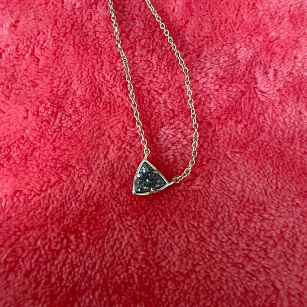 Kendra Scott gold Druzy necklace - Picture 2 of 2